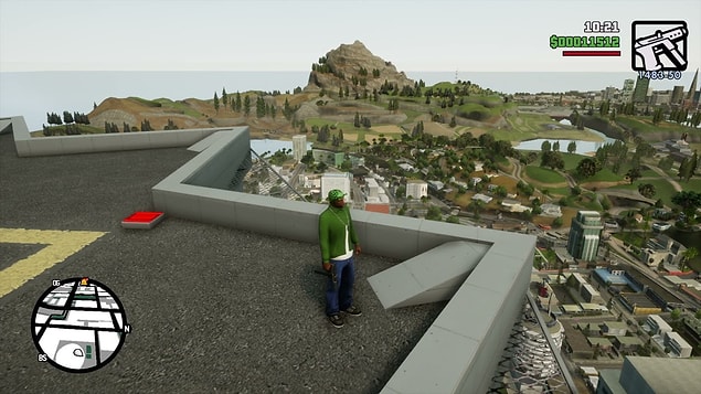 2. GTA: San Andreas'daki görüş mesafesi iyileştirildi.