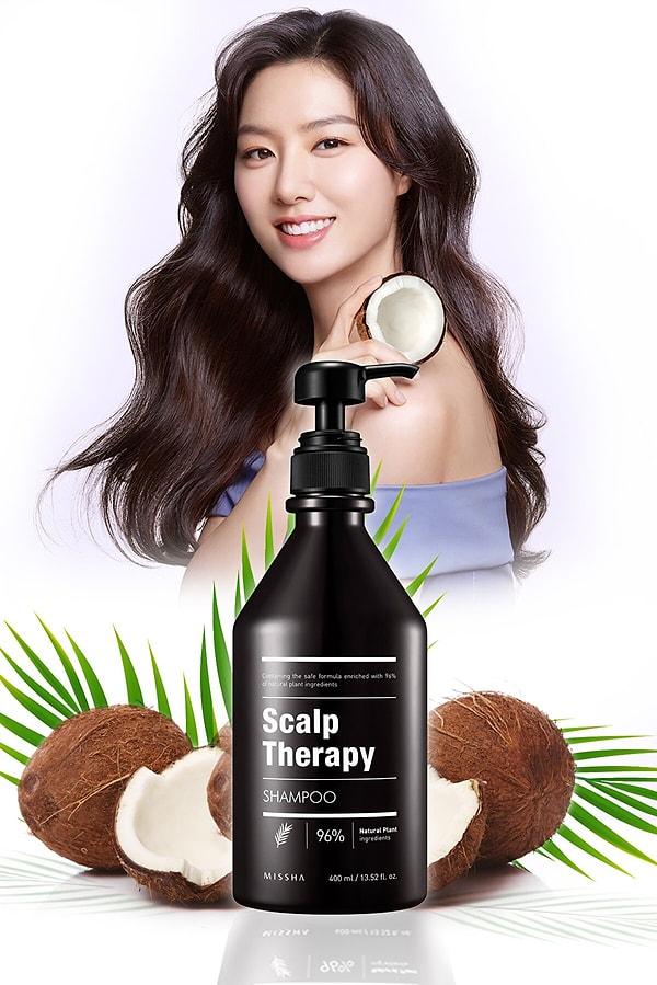 9. Missha - Dökülme Karşıtı Saç Derisi Bakımı Yapan Bitkisel Şampuan