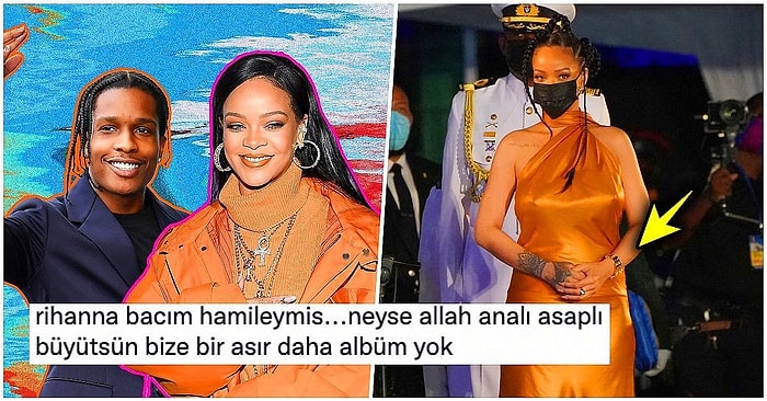 Altınları Hazırlayın! Dünyaca Ünlü Şarkıcı Rihanna ve A$AP Rocky'nin İlk Bebeklerini Beklediği İddia Edildi