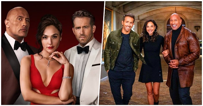 Netflix Yapımı 'Red Notice' Tüm Zamanların Rekorunu Kırarak Platformda En Çok İzlenen Film Oldu!