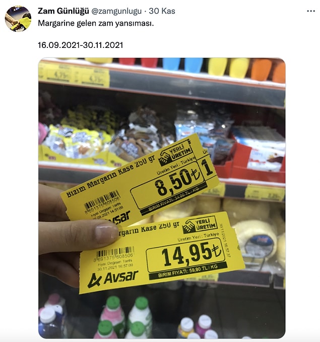 4. Margarin zaten kullanmayın. :)