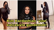 Kendi Markası 'SKIMS'ın Yeni Ürünlerini Deneyen Kim Kardashian, Yine Kalçasıyla Gündem Oldu!