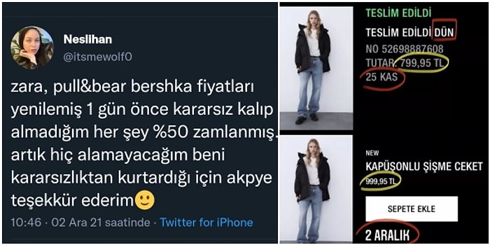 Zara Yavaş Ciğerimizi Söktün! Sevilen Markanın Sabah Sabah Yaptığı Uçuk Zamlar Herkesi Çıldırttı