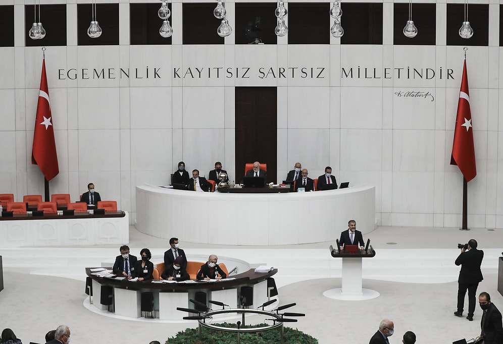 Yeni Hazine ve Maliye Bakanı Nureddin Nebati TBMM'de Yemin Etti