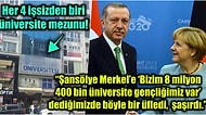 Şöyle Bi' Üfleyip Şaşırdık! Türkiye'de Her Bin Kişiden 95'i Üniversiteli... Peki Ama İşsizlik Neden Düşmüyor?