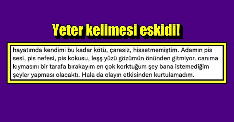 Sokakta Tanımadığı Bir Erkeğin Boğazına Dayadığı Bıçaktan Zor Kurtulan Kadının Kanımızı Donduran Yaşadıkları