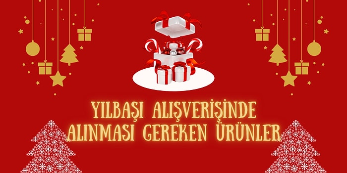 2022 Yılı Geliyor! Yeni Yıl Alışverişinde Mutlaka Almak İsteyeceğin Birbirinden Güzel Yılbaşı Temalı Ürünler