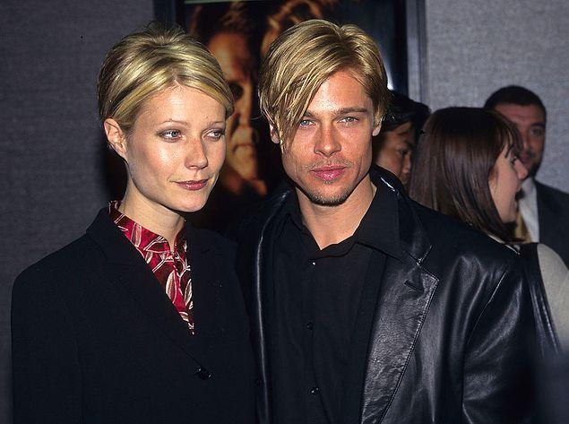 4. Brad Pitt & Jennifer Aniston & Gwyneth Paltrow