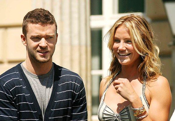 Yalnızlığa gelemeyen Timberlake 2003 senesinde ünlü oyuncu Cameron Diaz ile ilişkilerine aralarındaki 8 yaşa rağmen başlamış sonradan "Kötü Öğretmen" filmiyle ikili bir araya gelmişti.
