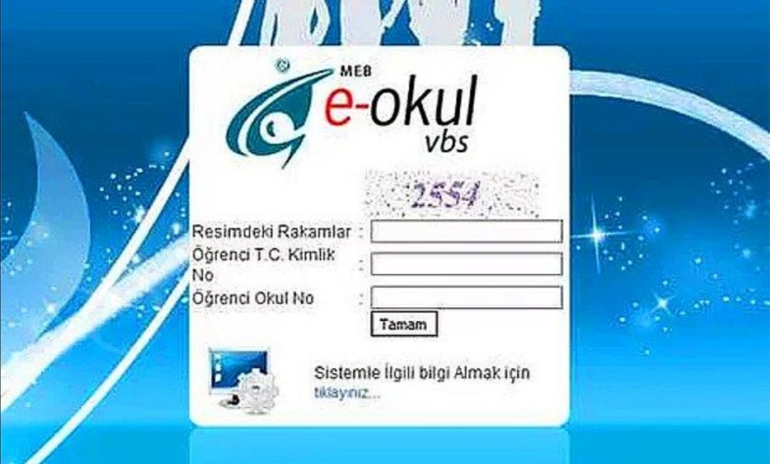 E- Okul Veli Bilgilendirme Sistemi Giriş Ekranı: E-Okul'a Nasıl Giriş ...