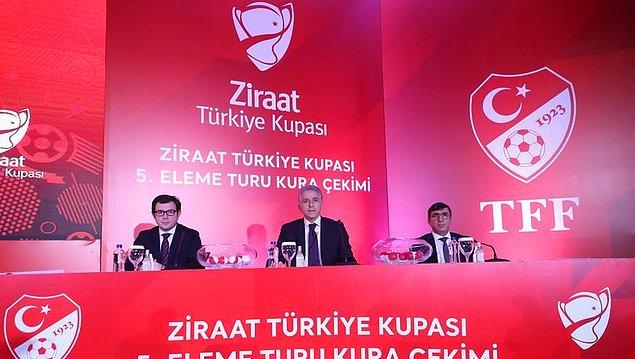 Ziraat Türkiye Kupası 5 .Eleme Turu kura çekimi Türkiye Futbol Federasyonu Riva Hasan Doğan Kamp Eğitim Merkezi’nde yapıldı.