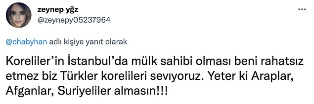 Bir yandan bu durum birçok insanı rahatsız ederken diğer yandan Korelilerin gelmesi olumlu karşılandı.