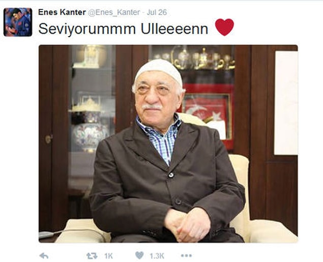 Ancak sosyal medyada kendisinin bu duruşu geleneksel medyada olduğu gibi yalnızca övgüyle karşılanmıyor. Pek çok insan Kanter için kendisinin de dünyadaki pek çok insanın temel hak ve özgürlüklerini zedeleyen bir cemaatte yer aldığının altını çiziyor.