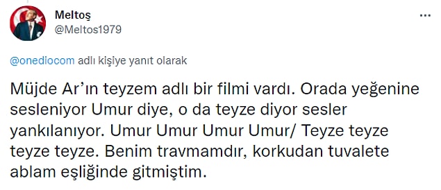 25. Sizin aklınıza gelen bir sahne var mı peki?