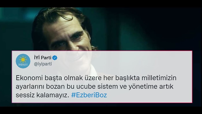 İYİ Parti'den 'Jokerli' Ekonomi Videosu: 'Ayarlarımızı Bozan Bu Ucube Sisteme Artık Sessiz Kalamayız'