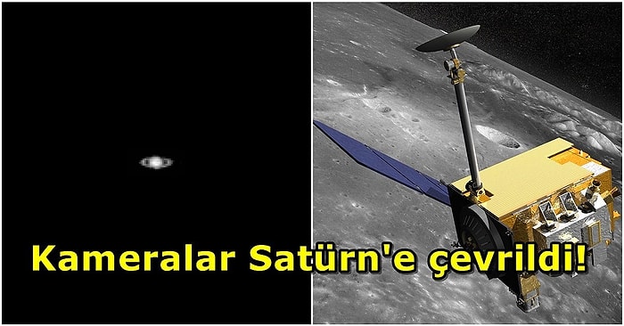 Orada Bir Gezegen Var Uzakta: NASA, Satürn'ün Ay'dan Görünüşünü Yayınladı