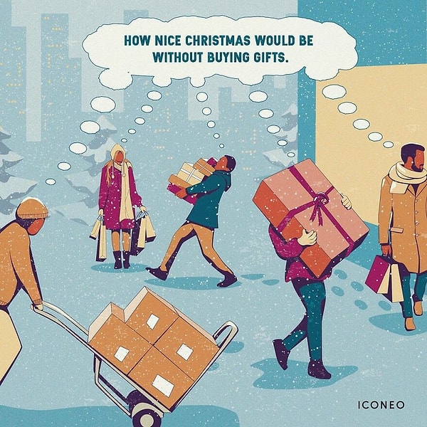 12. Каким прекрасным был бы Новый год без покупки подарков