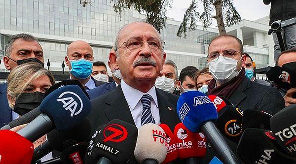 "Öğrenci olarak girdiğim TÜİK'e CHP Genel Başkanı olarak alınmadım"