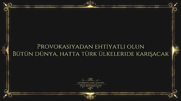 27. Türkiye'de halk arasında bir provokasyon olabilir.