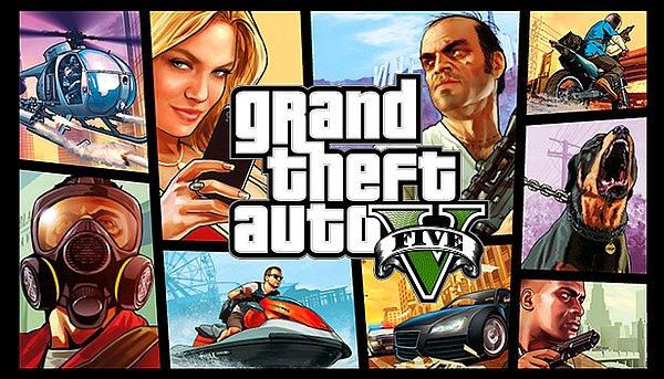 8. 2013 - Grand Theft Auto V