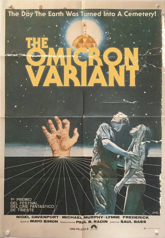 Sosyal medyada ise 1963 yapımı 'Omicron Varyantı' adlı film ile ilgili tartışmalar başladı.