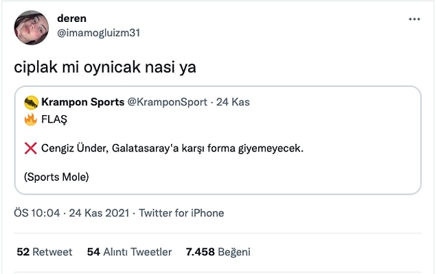 2. Futbolla maksimum ilgim bu kadar olsaydı keşke...