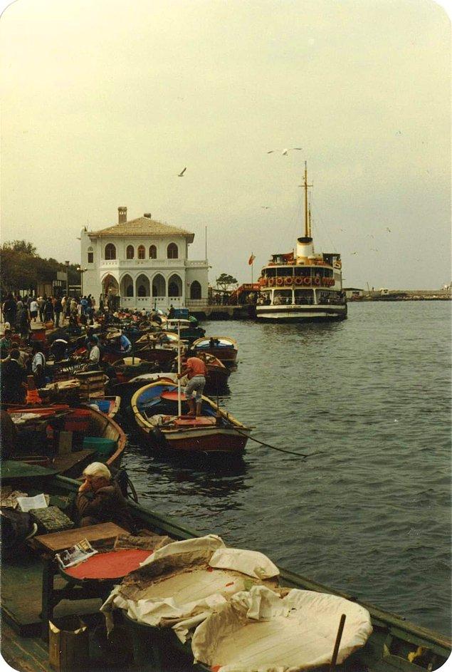 10. Kadıköy iskelesi, İstanbul, 1987.