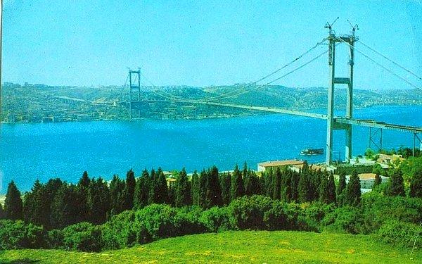 21. Boğaziçi Köprüsü, İstanbul, 1973.