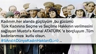 #5AralıkDünyaKadınHaklarıGünü'nde Seçme ve Seçilme Hakkı Kazanmış Tüm Kadınlar Atatürk'e Teşekkür Ediyor!