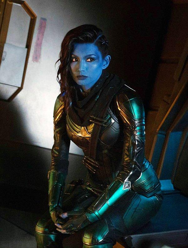 1. Gemma Chan 'Captain Marvel' filminde Minn-Erva'yı canlandırdı.