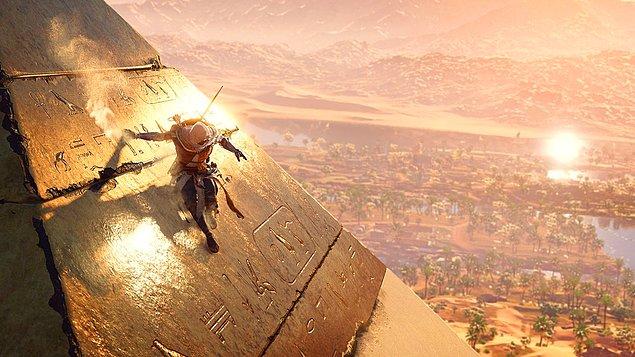 2. Serinin son oyunları tarihi açıdan o kadar isabetli ki Assassin's Creed Origins'den alınan görüntüler müzelerde kullanılıyor.