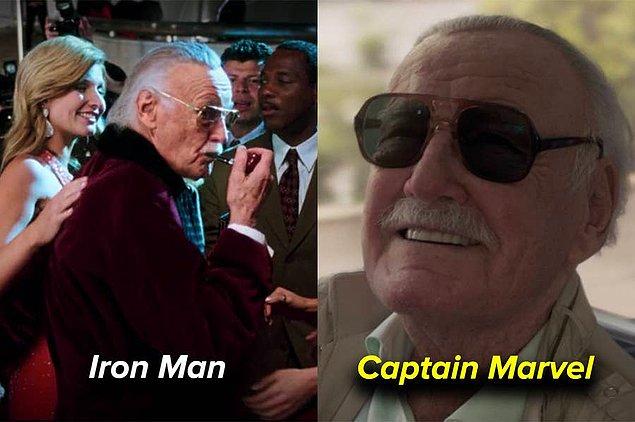 8. Stan Lee 'Spider-Man'den 'Captain Marvel'e kadar bütün filmlerde, küçük sahnelerde rol aldı.