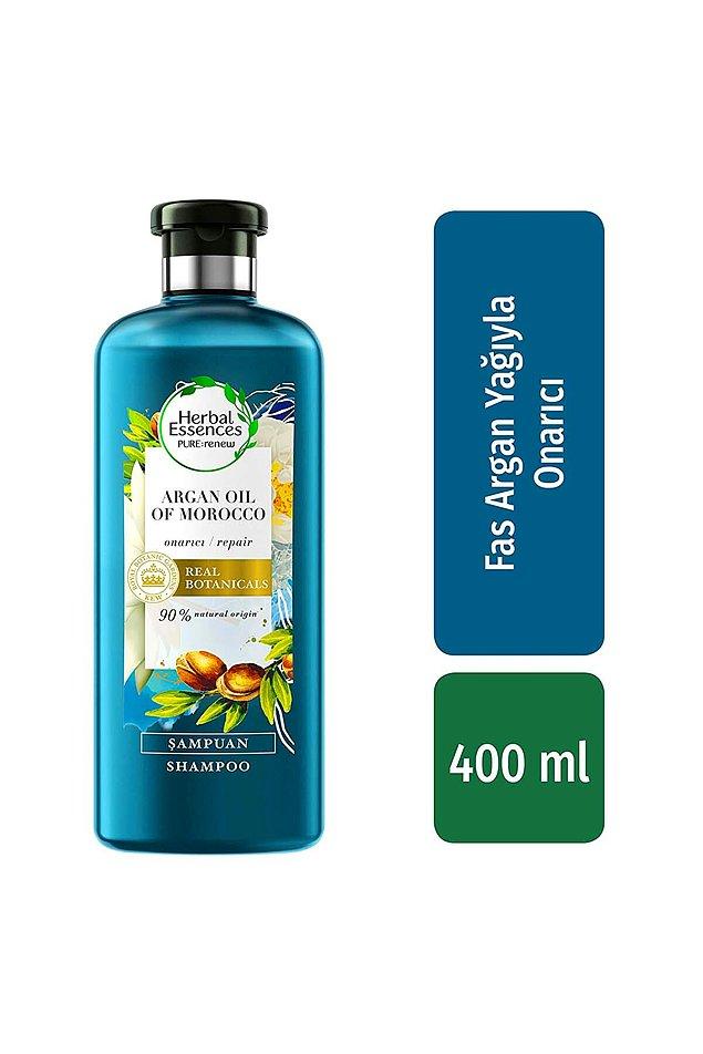 5. Herbal Essences markasının argan yağı içeren onarıcı şampuanı saç bakımında en çok ilgi gören ürünlerden biri bu hafta.