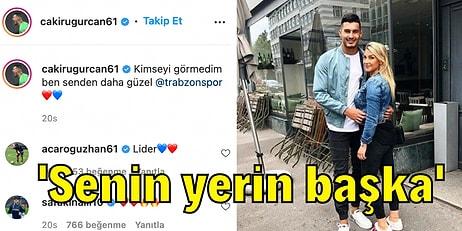 Trabzonspor'un Kalecisi Uğurcan Çakır'ın Instagram Paylaşımına Eşi Kübra Çakır'dan İmalı Yorum