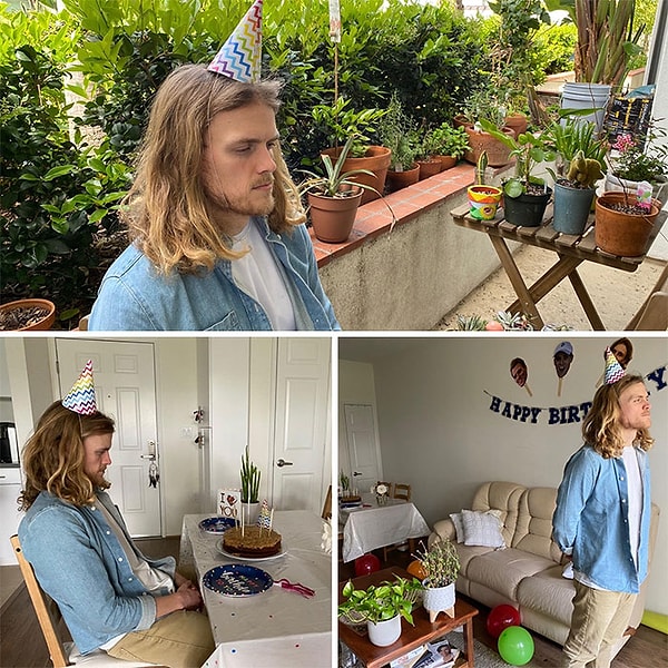 6. День рождения на карантине: