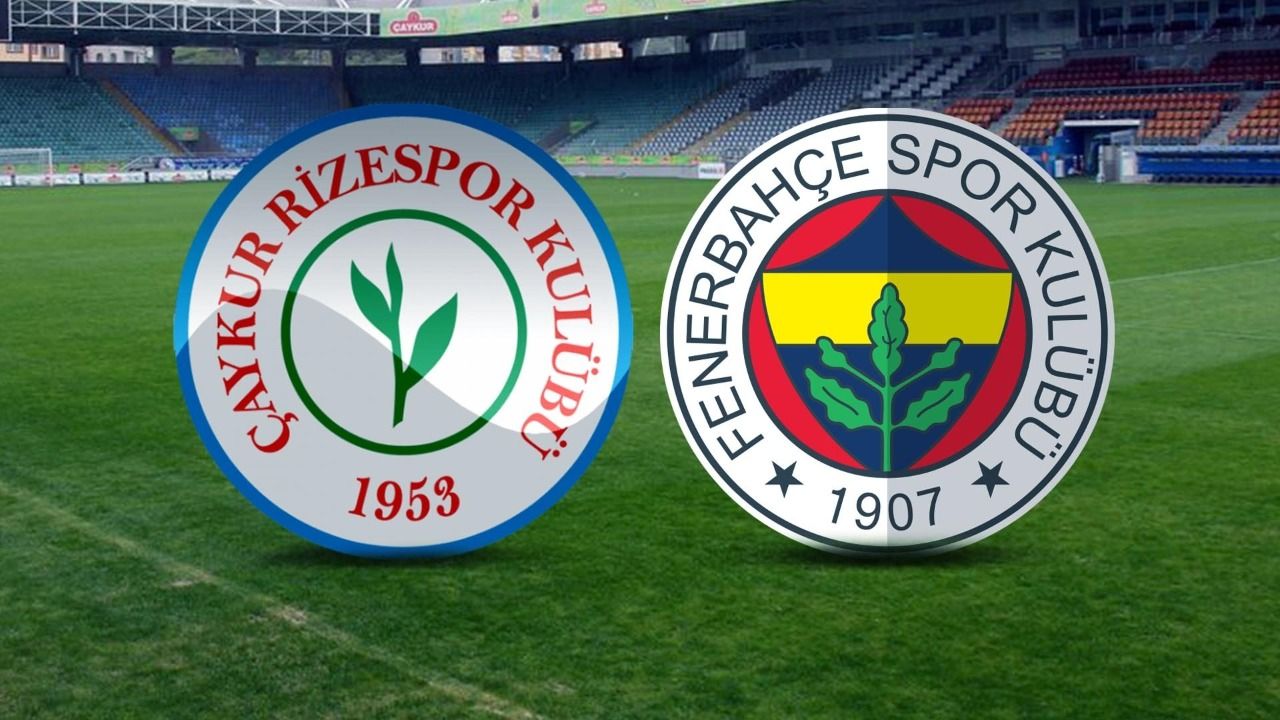 Rizespor fenerbahçe canlı izle maçı