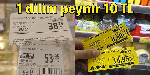 Durum böyle olunca da piyasadaki her ürüne durdurulamayan zamlar yapılıyor. Fiyatlar adeta cep yakıyor. Marketlerde karşılaştığımız etiket manzaraları içinden çıkılamayan bir endişeye sürüklüyor.