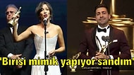 Altın Kelebek'te Ödül Alan Çağlar Ertuğrul'dan Tamer Karadağlı'ya Güldüren Gönderme