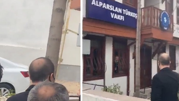 MHP Ankara İl Başkanı'ndan, Alparslan Türkeş Vakfı Önünde Tehdit: 'Bu Son Uyarım, Hesabını Soracağız'