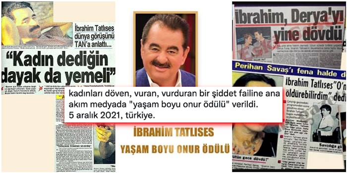 5 Aralık Dünya Kadın Hakları Günü'nde İbrahim Tatlıses'e 'Yaşam Boyu Onur Ödülü' Verilmesi Tartışma Yarattı