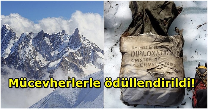 Fransız Bir Dağcı, 55 Yıl Önceki Uçak Kazasında Kaybolan Mücevherleri Bulduğu İçin Ödüllendirildi