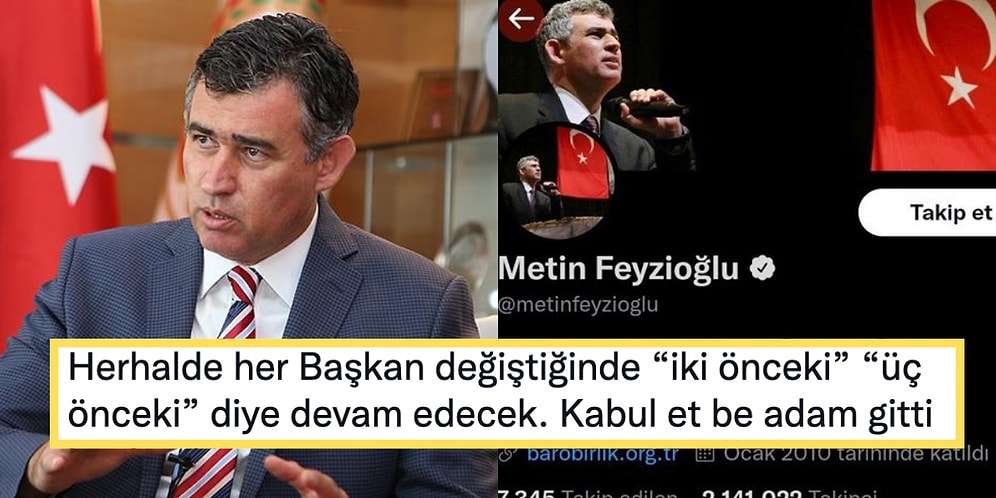 Seçimi Kaybettikten Sonra Twitter Profilini Güncelleyen Metin Feyzioğlu'nun Kullandığı İfade Dikkat Çekti