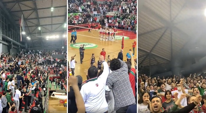 Karşıyaka Taraftarlarından Göztepe Kadın Voleybol Takımına Çirkin Tezahürat: 'Karşıya Adamı G*tünden S*ker'