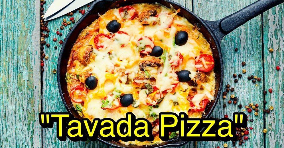 15 Dakikada Pizzanız Hazır! Öyle Uzun Uzun Bekleyemem Hemen Olsun Diyenler İçin Tavada Pizza Tarifi