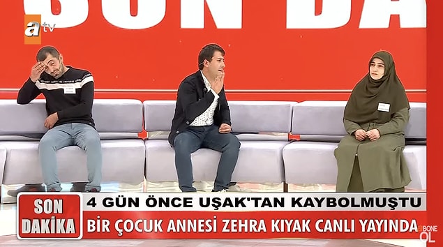 Ardından canlı yayına telefonla bağlanan Zehra, Serkan'ı ve ailesini istemediğini ve anneannesinin de umrunda olmadığını aktardı.