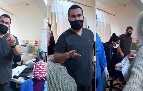 Hastanede Doktora 'Cumhuriyet Savcıyla Görüştük,  Maske Takmamıza Gerek Yok' Diyen Kadın Tartışma Yarattı