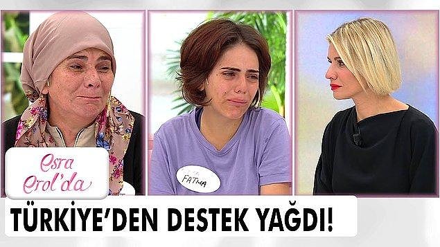 Yaşananların ardından da Fatma, Ahmet'i bırakıp ailesinin yanına dönmeye karar vermişti.