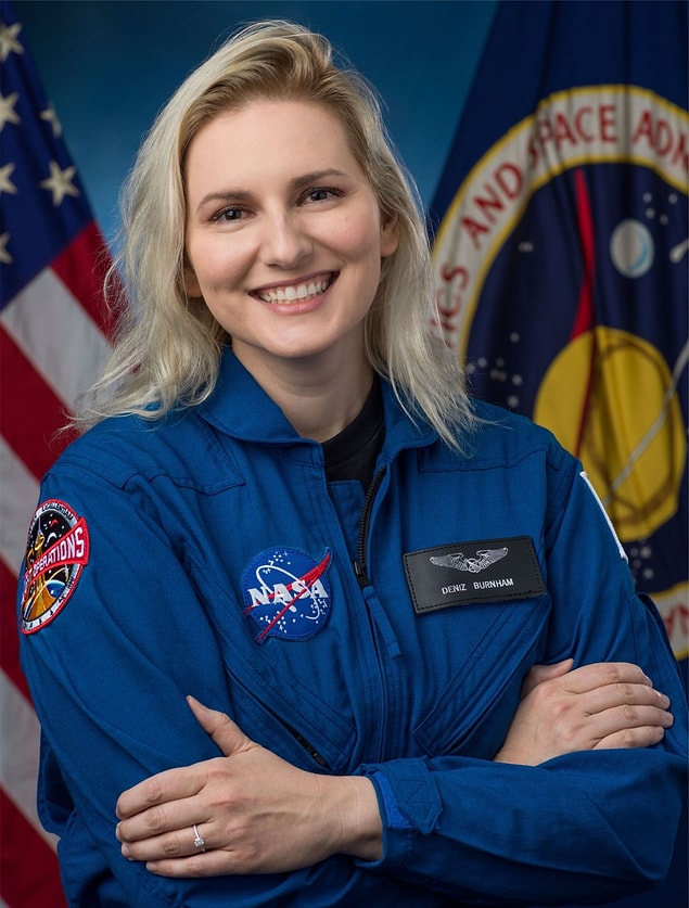 Adana doğumlu olan Deniz Burnham, 12.000 kişi arasından ilk 10'a girmeyi başaran bir astronot adayı.