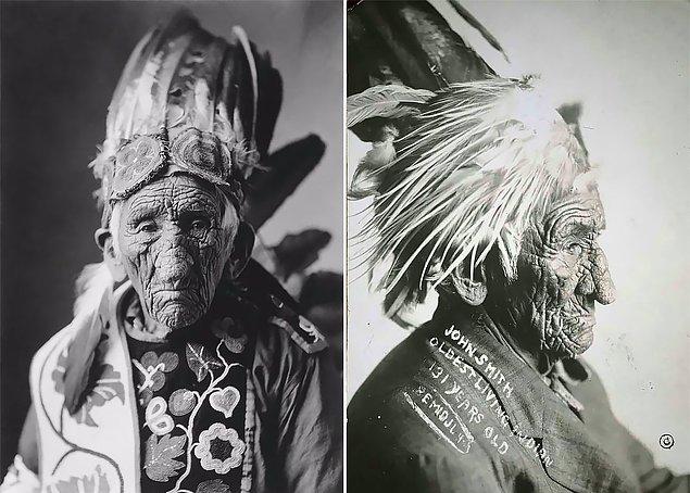 17. Beyaz Kurt, gerçek ismi ile Chief John Smith Ojibwe'nin 1785 - 1922 yılları arasında yaşadığına inanılıyor.