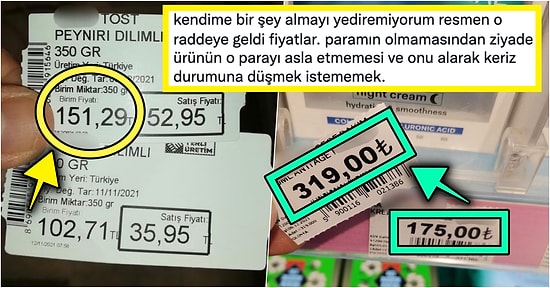 Döviz Karşısında Paramızın Çatır Çatur Erimesinin Bir Etkisi Olarak Marketlere Bugün İtibarıyla Gelen Zamlar